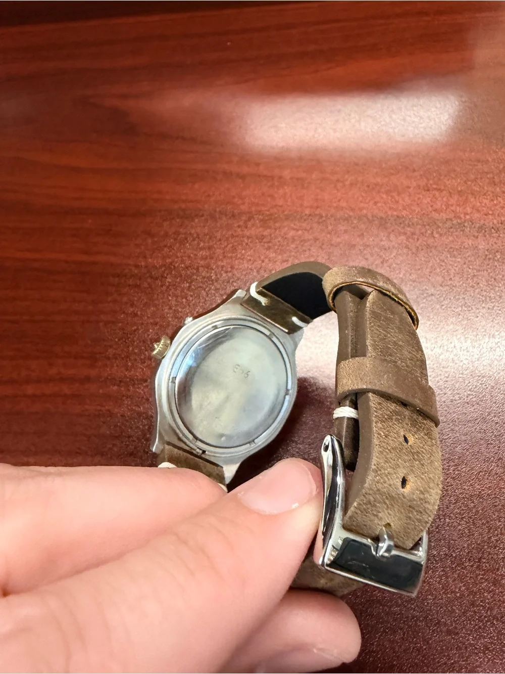 Slava USSR Brown Dial Mechanical Watch